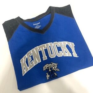 Kentucky Wildcats Captivating Women's v-neck short sleeve Tee size XXL